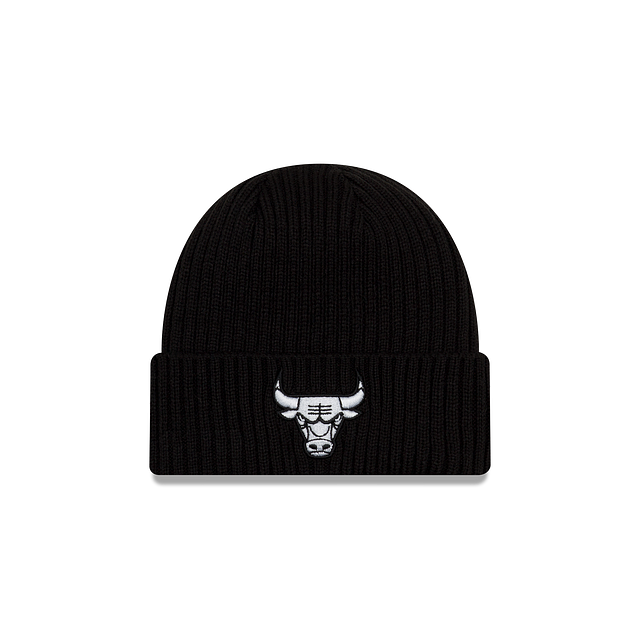Bulls New Era White Logo Core Classic Knit