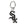 White Sox Cloisonné Key Ring