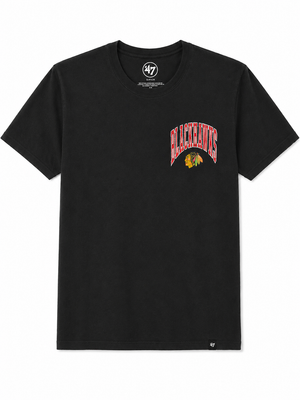 Blackhawks '47 Arched Pass Franklin T-shirt