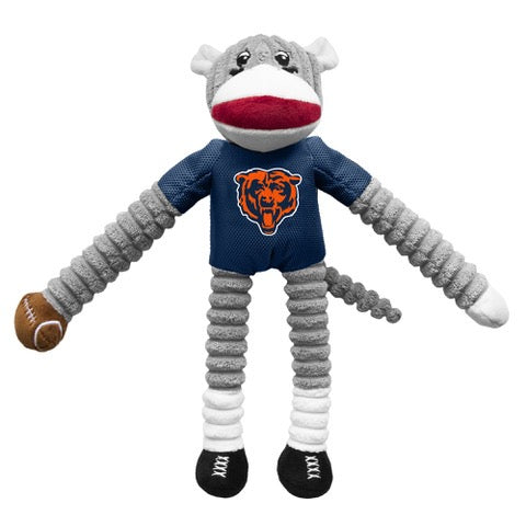 Bears Team Sock Monkey Pet Toy