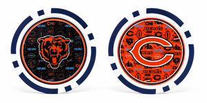 Bears Scatter Ball Marker Chip