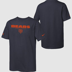 Bears Nike Youth Sideline T-shirt (D)