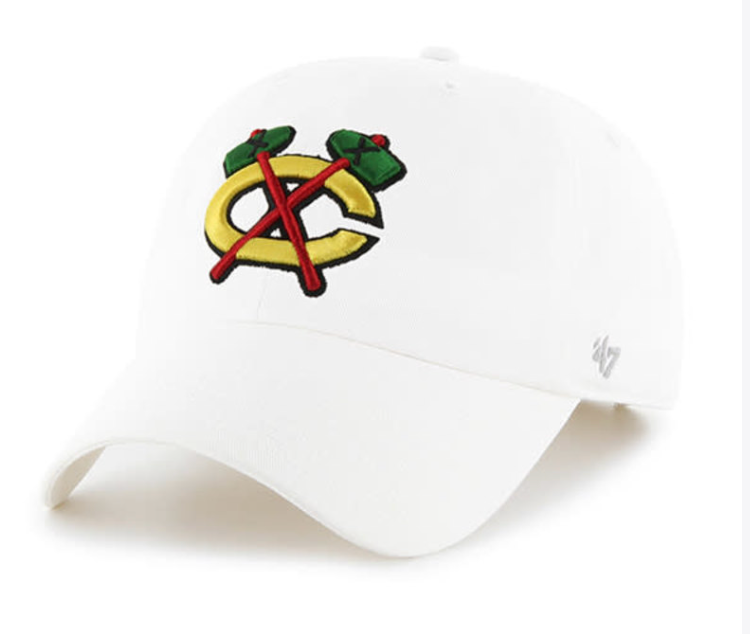 Blackhawks '47 Tomahawk Clean Up - White