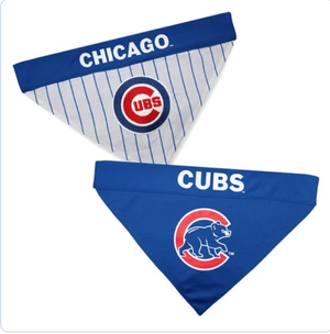 Cubs Reversible Pet Bandana S/M
