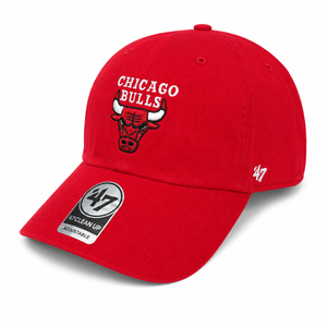 Bulls '47 Clean Up Cap (Words) - RED