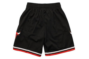 Bulls Mitchell & Ness Swingman Black Shorts