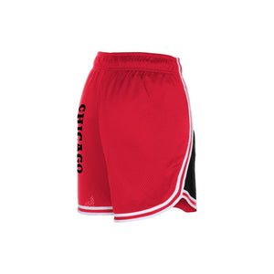 Bulls New Era Ladies Mesh Shorts (D)