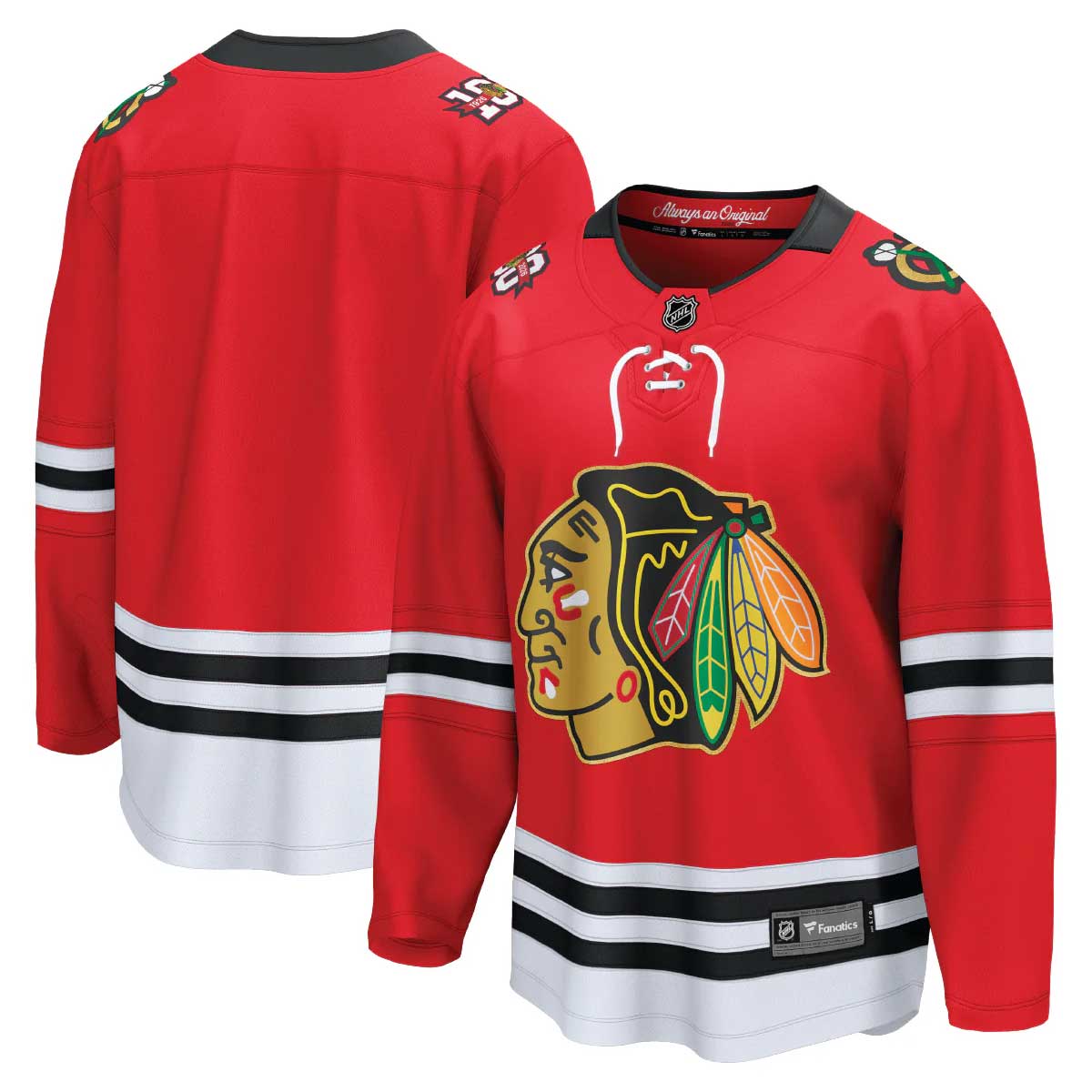 Blackhawks Fanatics 2025 Anniversary Jersey