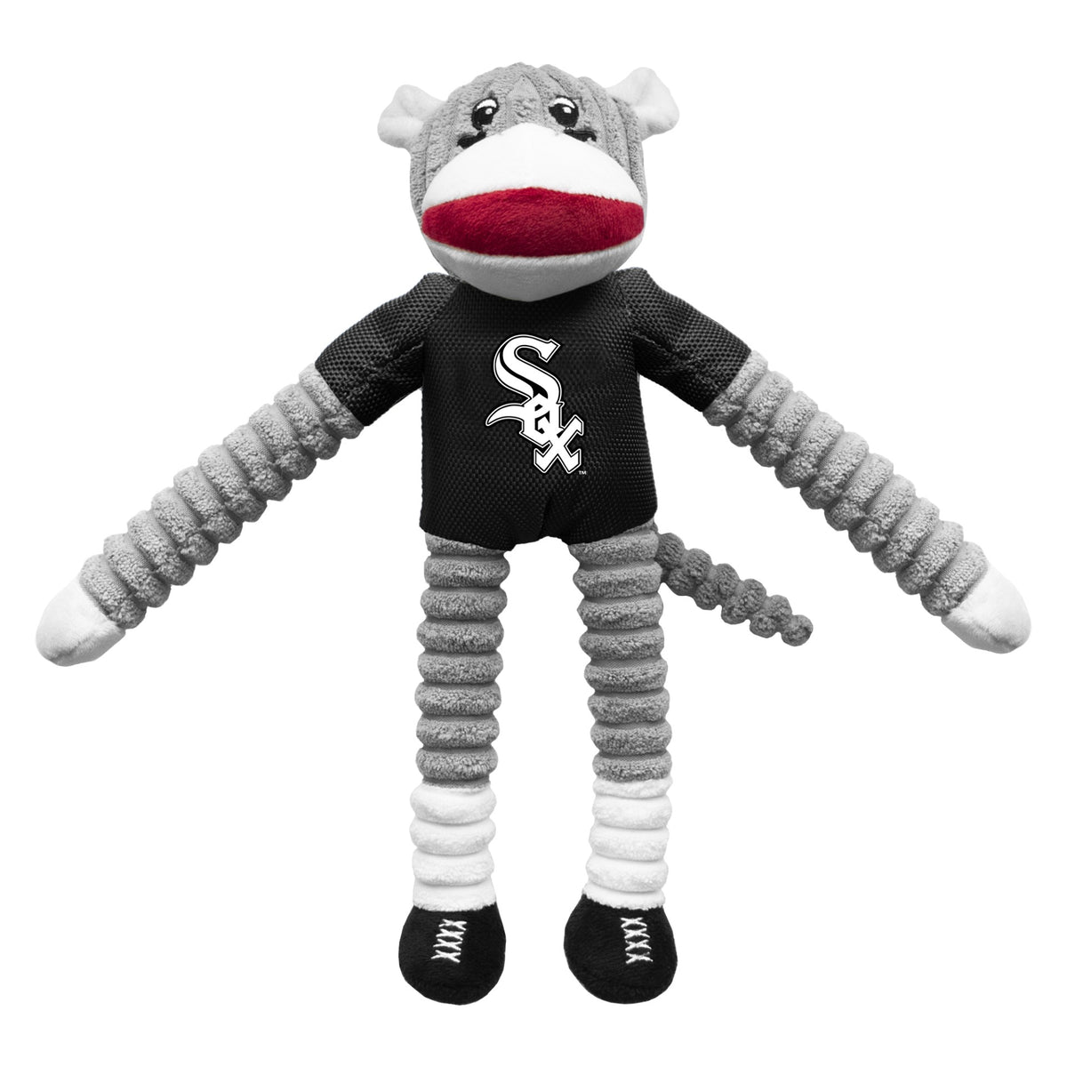 White Sox Team Sock Monkey Pet Toy