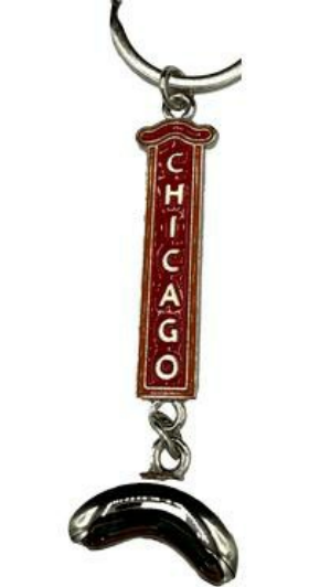 Chicago Bean Theater Keychain