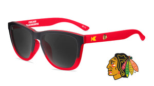 Blackhawks Knockaround Premiums Sport Sunglasses (D)
