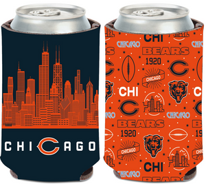 Bears Scatter Skyline Coozie