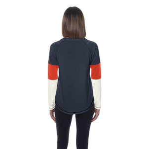 Bears New Era Ladies Throwback Collection Longsleeve