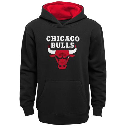 Bulls Youth Primary Logo Pullover Hoody SMU-Black