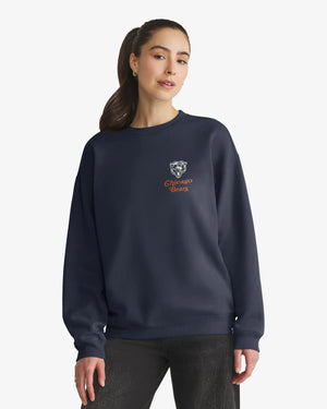 Bears '47 Ladies Shout It Out Oversized Crewneck