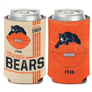 Bears Classic Logo Vintage Coozie