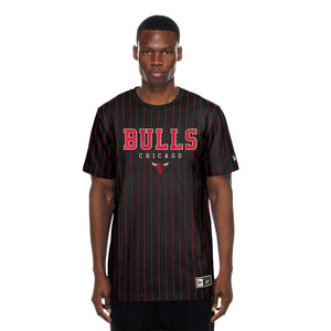 Bulls New Era City Pinstripe T-shirt